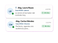 Consultas legales organizadas en Solfica